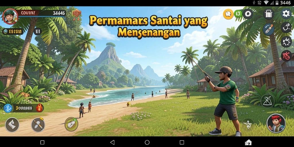 Tangkapan layar utama 3446 menampilkan gameplay yang menarik dan menghibur.