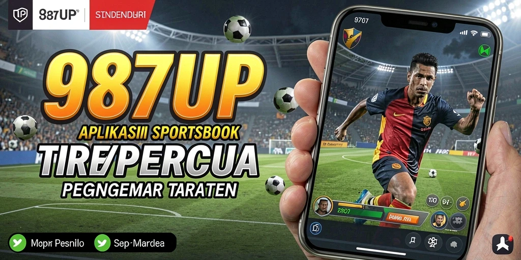 Tampilan gameplay Sportsbook yang menarik dan interaktif di 987UP.