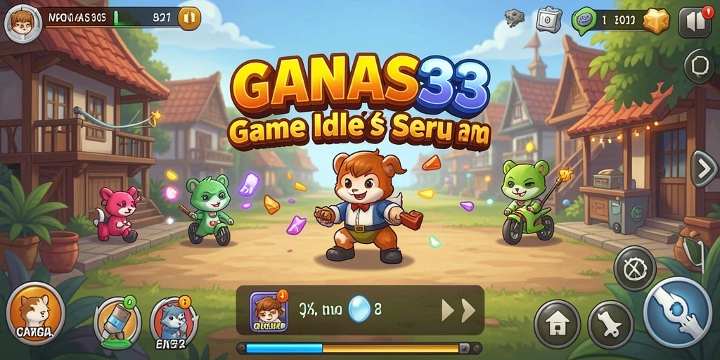 Tampilan gameplay menarik dari GANAS33 yang mengasyikkan.