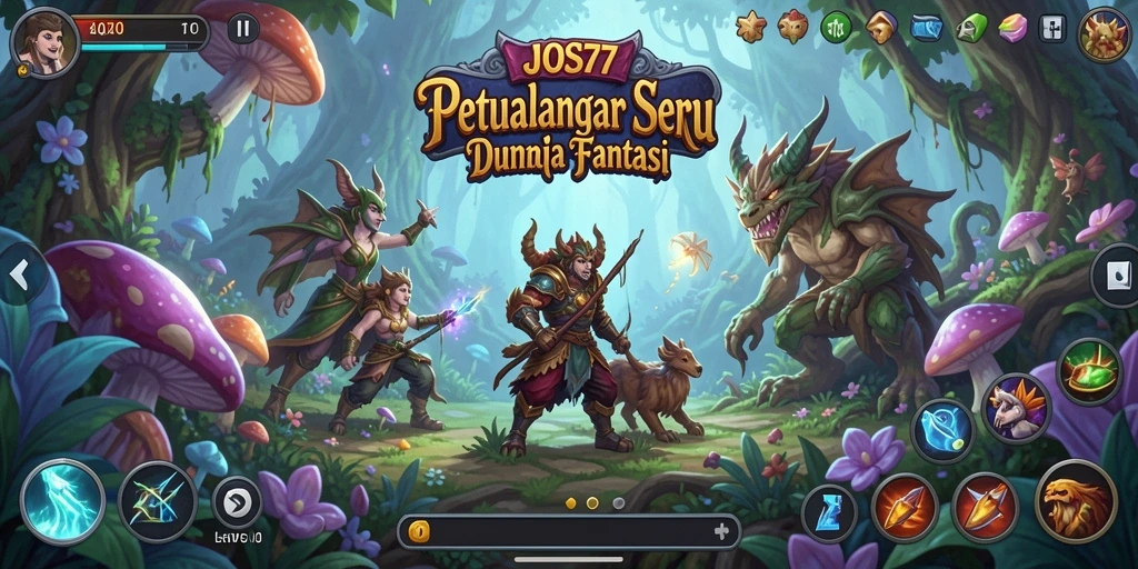 Tampilan gameplay JOS77 yang mengasyikkan dan penuh petualangan.