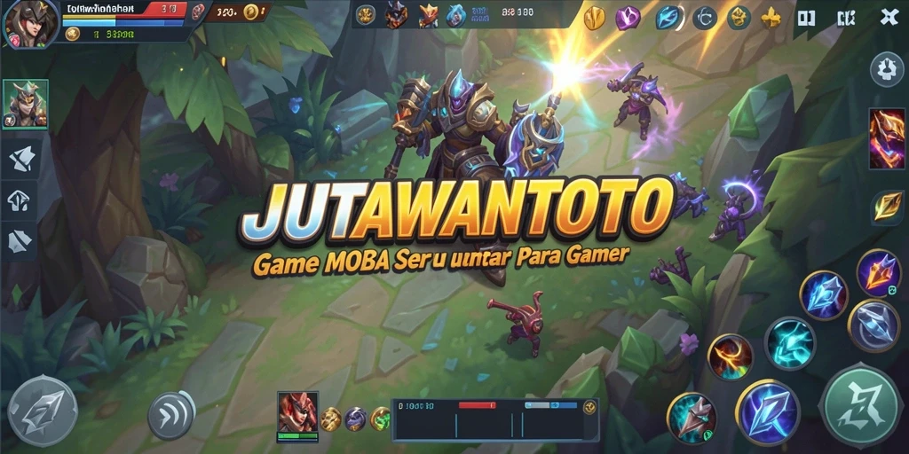 Tampilan gameplay seru dan menantang dalam JUTAWANTOTO.