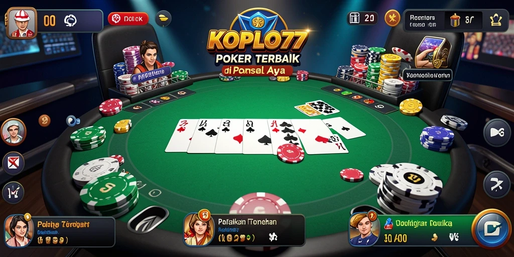 Tampilan gameplay KOPLO77 yang seru dan interaktif.