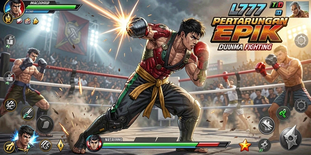 Gameplay L777 yang mengesankan dalam pertarungan Fighting.