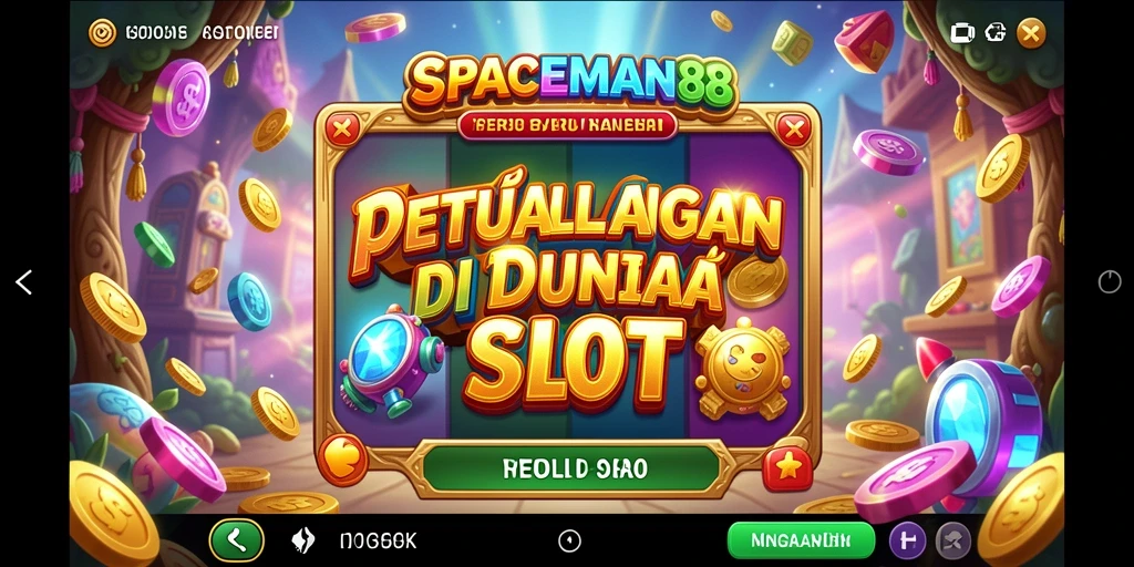 Tampilan gameplay SPACEMAN88 yang menarik dan menegangkan.