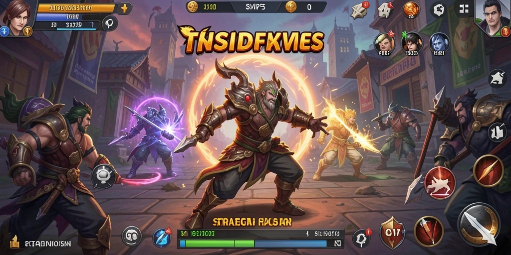 Tampilan gameplay SVIP5 yang mendebarkan dengan pertempuran strategis.