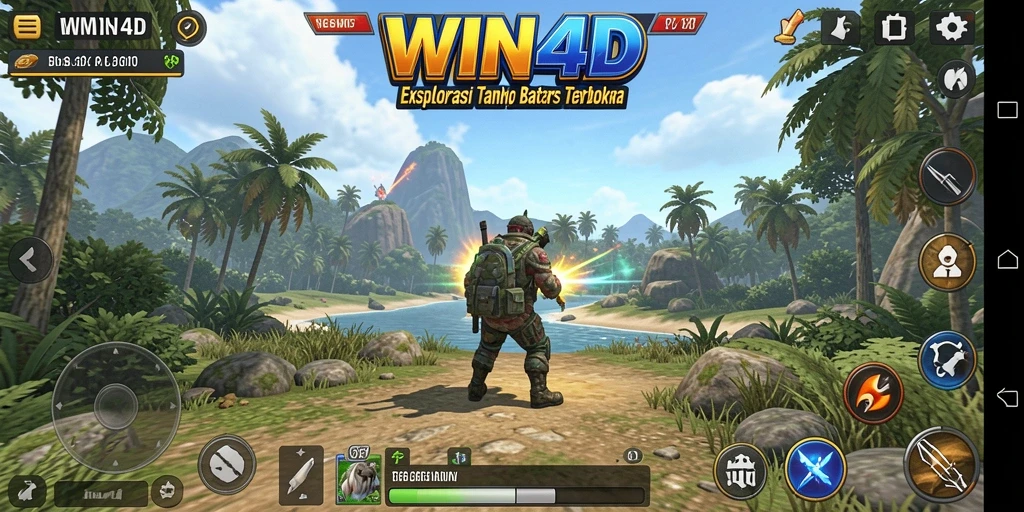 Gameplay <strong>WIN4D</strong> yang menarik di dunia terbuka.