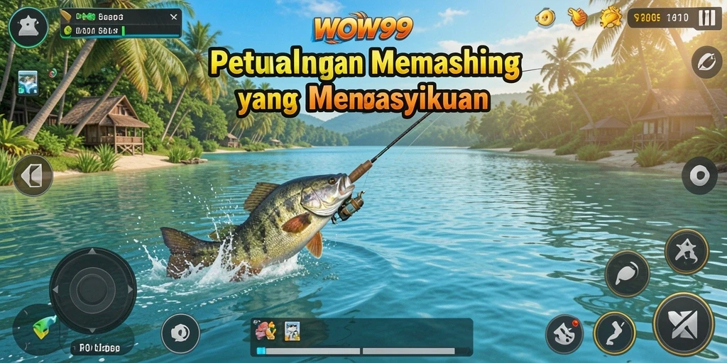 Tangkapan ikan yang mengesankan dalam gameplay WOW99.