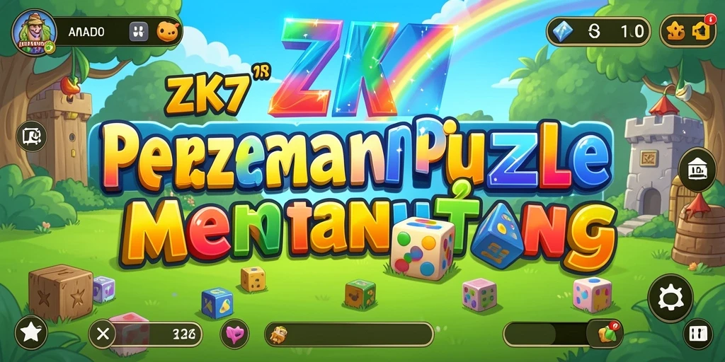 Tampilan gameplay ZK7 dengan tantangan puzzle menarik.