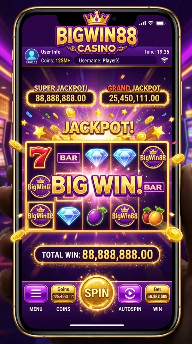 Pengguna menikmati proses unduh aplikasi yang cepat di bigwin88.